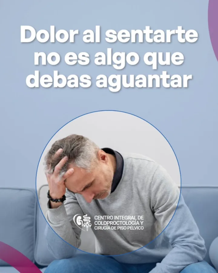 Dolor al sentarte no es algo que debas aguantar