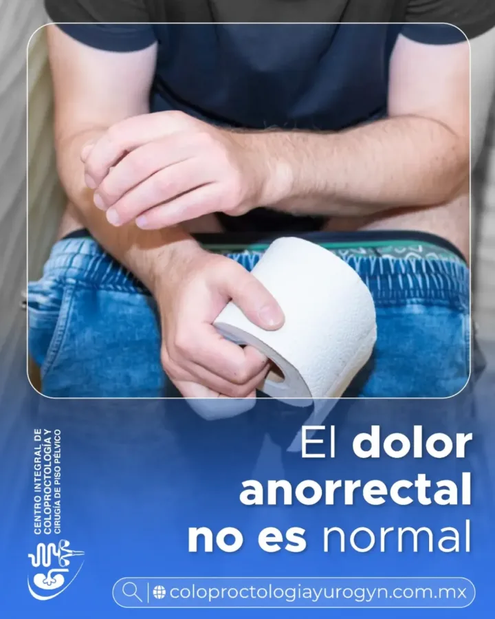 El dolor anorrectal no es normal
